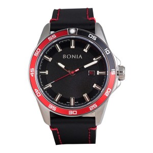 Bonia BNB10175-1339 Silver Black